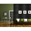 XUANINY 5-Sheet Peel and Stick Backsplash Tiles Black Surface Aluminum