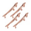 4 PCS Chopstick Rest Zinc Alloy Plating Reusable Dinner Spoon