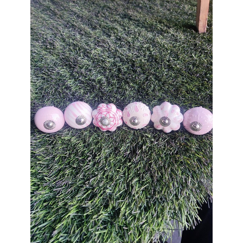 ATCUSA Premium Pink Knobs for Cabinets Drawers - Choose ur