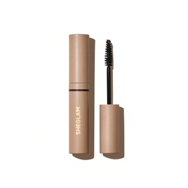 SHEGLAM Gel de Crema de Cejas Impermeable de Larga Duración Altamente Pigmentado Que Forma El Bálsamo para Las Cejas Relleno Con Pincel Pequeño - Negro Marrón