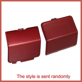 ACROPIX Red Rear Left Bumper Tow Hook Towing Eye Cover Cap Replacement GJR950EL1 for Mazda 6 2013 2014 2015 2016 2017 2018 Car Parts