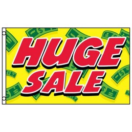 Huge Sale Flag 3x5 ft Business Advertising Sign Banner Store