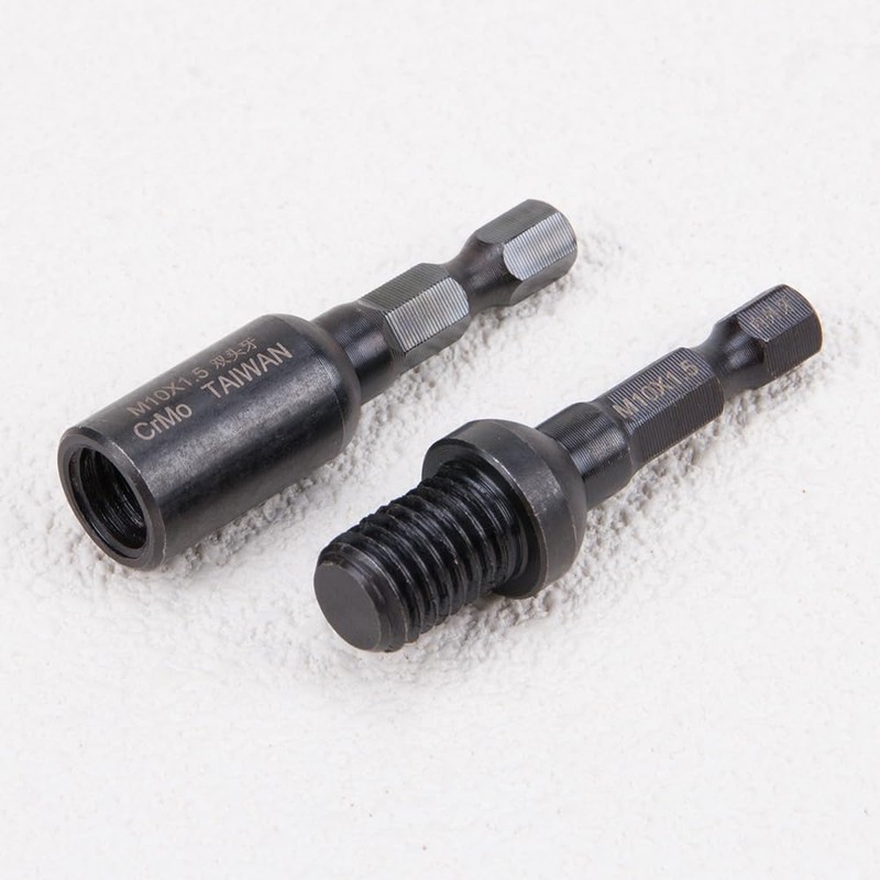 WSDMAVIS 2Pcs High Stability M10 Hanger Bolt Driver Double-Ended Screw