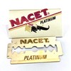 Nacet Platinum Double Edge Safety Razor Blades - (10 Count)