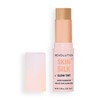 Revolution Skin Silk Glow Tint Sheer Foundation Stick, For Luminous