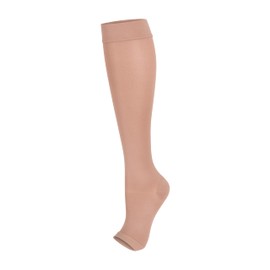 Credalast Comfort Class 2 Below Knee: Beige, Medium, Open Toe