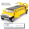 LOVEPOSELY 1/32 Hummer H2 Car Model, Diecast Car Toy with