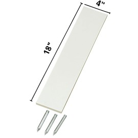 Markwort Youth League Size Pitcher's Plate,White