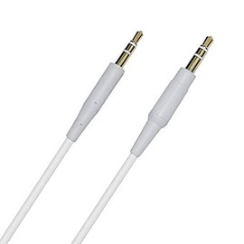 Sqrmueki Replacement Cord Cable for Bose On-Ear 2 OE2 OE2i QuietComfort 35II QC25 QC35 QC45 SoundTrue Soundlink Headphone (White)