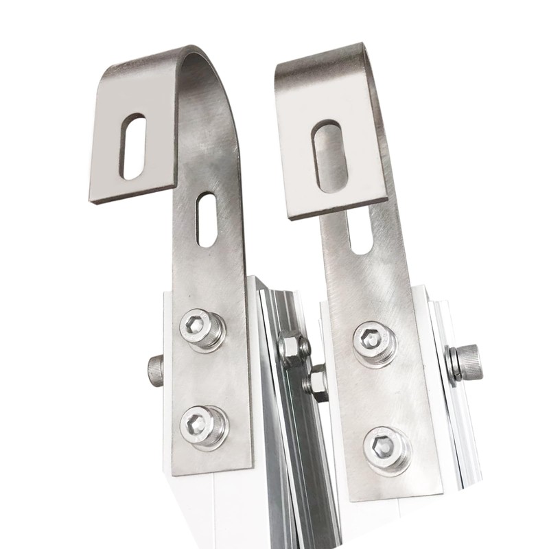 FLYAMAPIRIT Solar Panel Holder Hook Stainless Steel Power Station Brackets