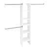 ClosetMaid SuiteSymphony Wood Closet Organizer Starter Kit with Tower and