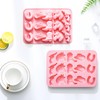 Western Cowboy Ice Cube Mold, Pink Silicone Tray with Horse