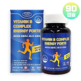 evergreen Vitamin B Complex Highly Concentrated Vitamin B1 B2 B6 B12 Niacinamide Complex / 비타민B 컴플렉스 고함량 고농축 비타민 B1 B2 B6 B12 나이아신아마이드 복합체