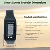 Pedometer Bracelet; Smart Bracelet Watch Wristband Calorie Counter Pedometer Sports