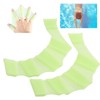 Swimming Finger Webbed Gloves, Swim Palm Finger Gloves Foldable Elastic