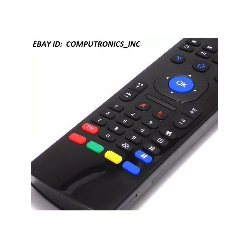 Jadoo 2.4GHz Fly Air Mouse + Wireless Qwerty Keyboard Remote