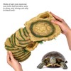 MINYULUA Turtle Basking Platform Reptile Terrarium Hideout Tortoise Resin Rock
