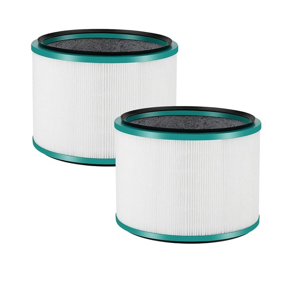 2 Pack, HP01 HP02 HEPA Filter Compatible with Dyson Desk