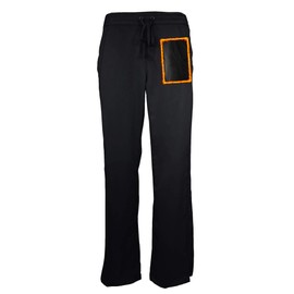 M&M SCRUBS Women's Soft Modern Fit 2 Pocket Drawstring Scrub Pant (Black, XX-Large)