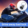 Penitue Motorcycle Guardian Bell, Good Luck Riding Bell with Hanger