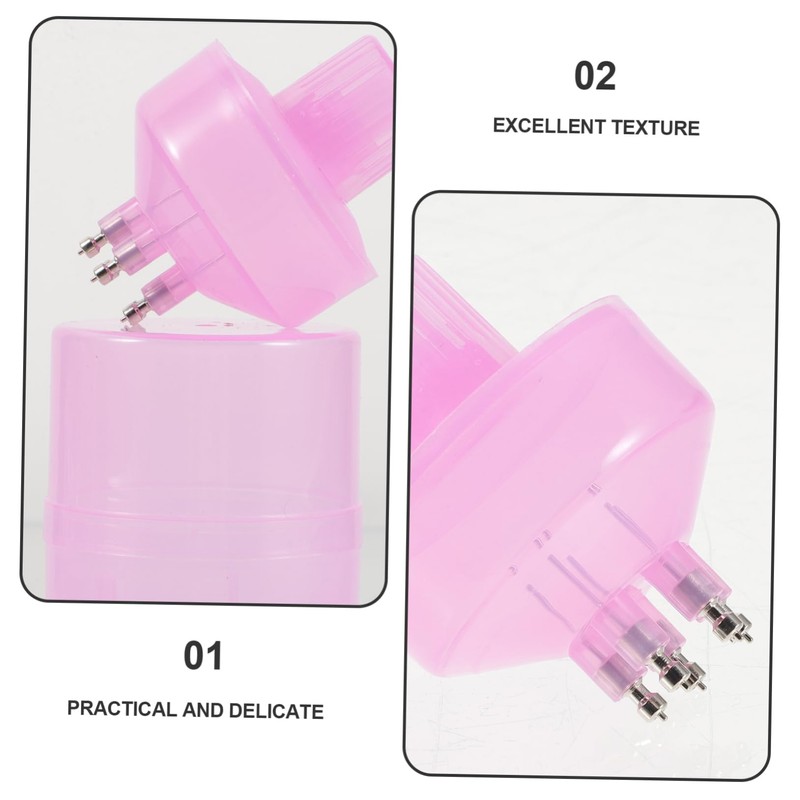 Healvian Cone Applicator Dropper Bottle Hair Oil Dispenser for Dyeing