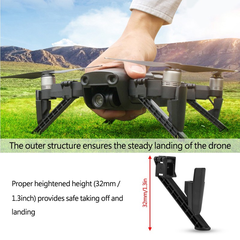 4Pcs/Set Drone Heightened Extended Landing Gear Protector Support For DJI