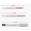 HOUSON Thread Tap, Thread Cutter Set for Bicycle Repair M5