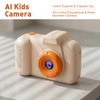 ARNSSIEN AI Kids Camera for Toddlers with AI Object Recognition,