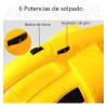 ALEMINE Sopladora Aspiradora Trituradora Electrica Bolsa Recolectora