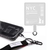 araree TAG HOLDER AR19139 (Clear) External Strap Hole [Strap Holder