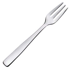 A di Alessi Knifeforkspoon Pastry Fork, Polished, Set of 6, (AJM22/16)