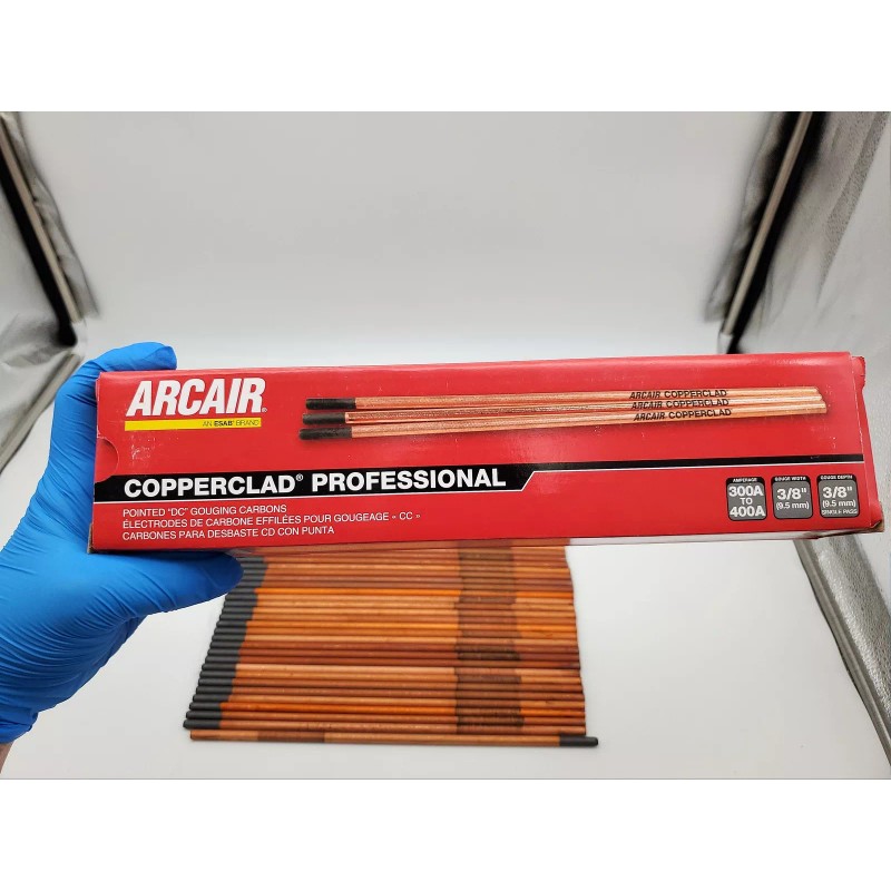Arcair 1/4" X12" Copper Clad Gouging Rods TIG Welders 22043003