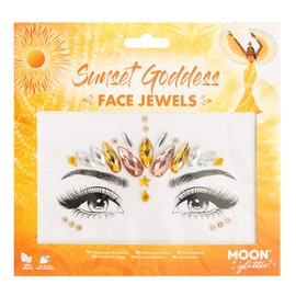 Moon Glitter Sunset Face Rhinestones
