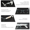 ASHATA Bluetooth Glasses, Waterproof IP65 Sunglasses, Wireless Music Glasses with