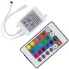 IR RGB Stripe Controller 24 Key, White, White