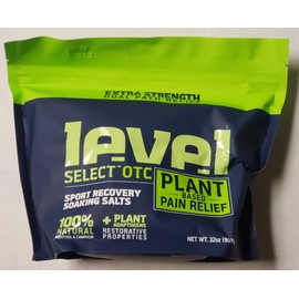 LEVEL SELECT OTC - Sport Recovery Soaking Salts - 32 oz - Plant Based - 1/2027