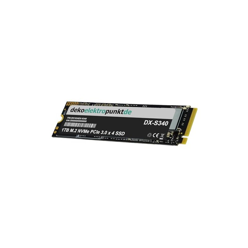 dekoelektropunktde 1TB M.2 NVMe Gen3 SSD Festplatte passend für ASUS