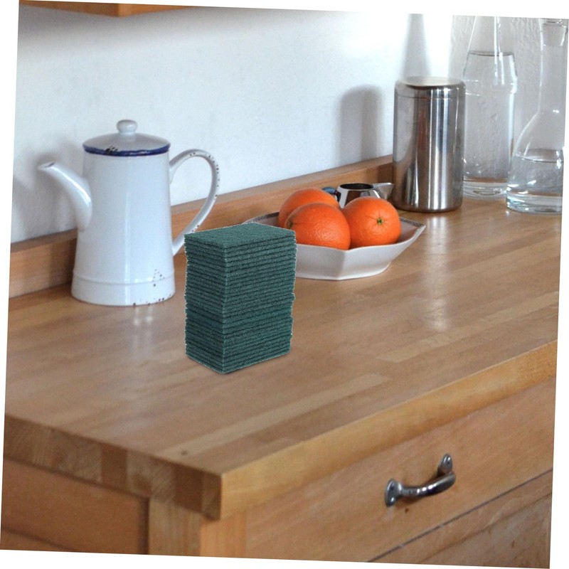 ULTECHNOVO 30pcs Reusable Kitchen Dish Brush Non Scratch Scrubbing Pads