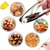 Esshogo Chestnut Cutter, Nutcracker Stainless Steel, Multifunctional Chestnut Tongs, Chestnut