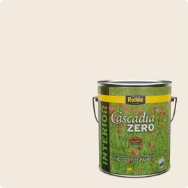 Rodda Paint CASCADIA ZERO Interior Semigloss Low VOC Paint & Primer in One, 1-Gallon, Full Moon
