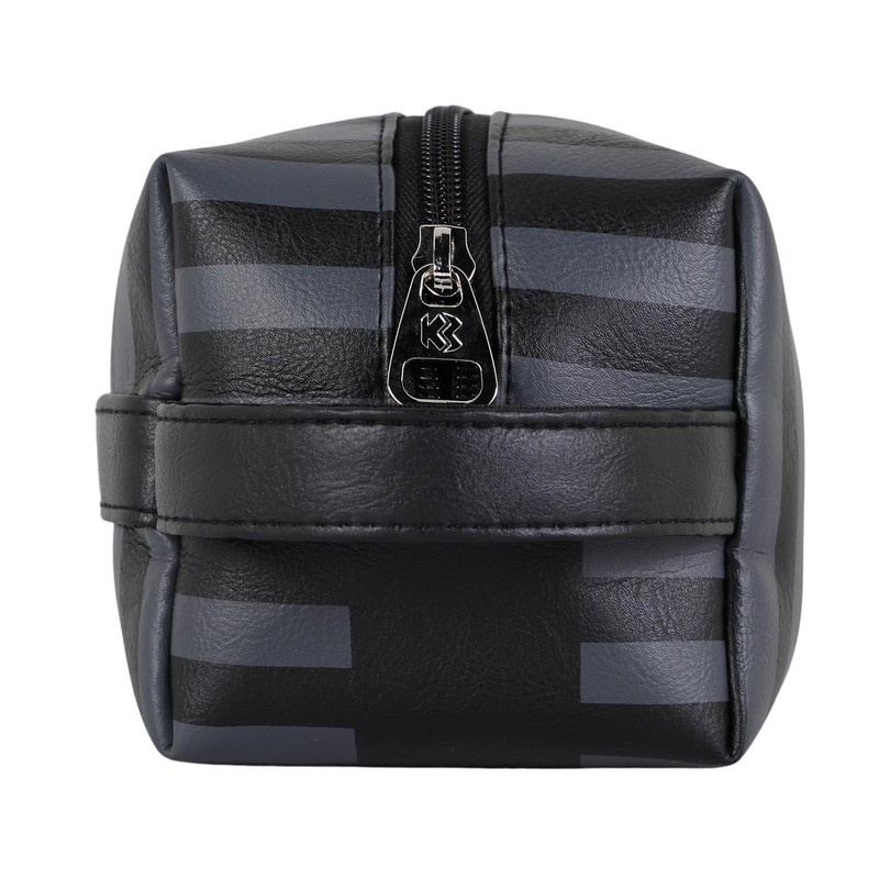 Wednesday Uniform-Brick Plus Reise-Kosmetiktasche, Schwarz, 25 x 12 cm