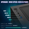 Gaming PC CASE, ATX Cpmputer CASE with 3 Non-LED Fans