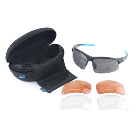 Contec 3DIM Sports Glasses Black / Neoblue