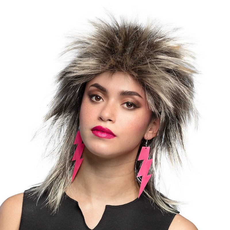 CAT014 - Boucle d'oreille éclair Rose