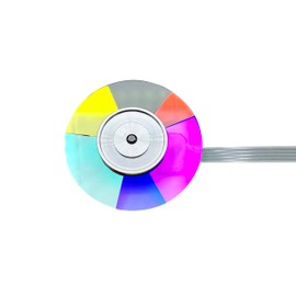 INTECHING 40MM Color Wheel with 6 Segments for Optoma GT1070X, GT1080, HD141X, HD142X, HD26, HD27, S310e
