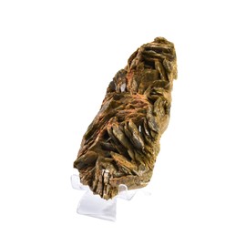 AMOYSTONE Decorative Stone Siderite Mineral Rock Healing Crystal Specimen Irregular 2-2.8 Lbs, Crystal Healer Lover Witchcraft Grid Stone