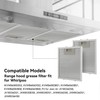 4-Pack Range Hood Grease Filter Compatible with Whirlpool Jenn-Air KitchenAid,
