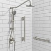 Lava Odoro Shower Grab Bar, Modern Stainless Steel Handicap Grab