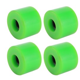Mrisata 60mm PU Skateboard Wheels 78A High Elasticity No Noise, Wear for Beginners Long Service Life, Replacement Parts for Cruiser Board (Green)