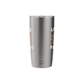 Valentines Day Vintage Love is Brewing Coffee Lover Stainless Steel Insulated Tumbler